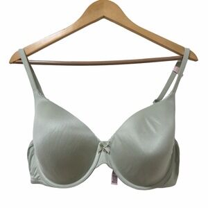 Victorias Secret Womens Lined Demi Bra Size 36DD Sage Green Sexy Intimate NWOT